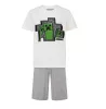 Minecraft Tunnel Trouble gyerek rövid pizsama 6 - 12 év / 116 - 152 cm