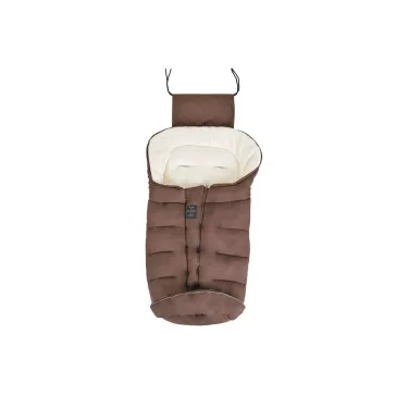  Cangaroo Fluffy téli bundazsák lábán erősített 100cm BARNA/bézs