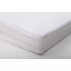 Matracvédő lepedő 60x120cm két rétegű FEHÉR
