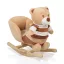 Moni Toys Hintázó maci 60 cm barna