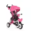 BYOX Flexy lux tricikli szülőkaros pink