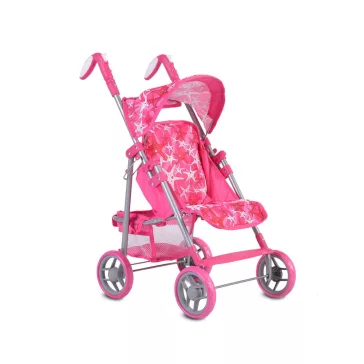 Moni Toys Stars játék babakocsi lapra csukhatós