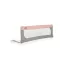 LINEN bed rail leesésgátló 130x43,5cm PINK