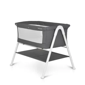   MONI Kalinihta újszülött babaágy önálló, 11 kg, 1 szint fehér láb grafit
