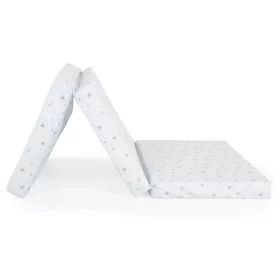   MIRAGE összecsukható 6cm szivacsmatrac textil huzat 120x60cm KÉK