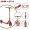 MONSTER roller 2 nagy kerekű, acélváz, 100 kg, 84-97cm-ig állítható PIROS