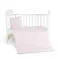 Nook 3 részes bébi ágynemű huzat garnitúra PINK CSILLAG