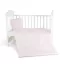 Nook 3 részes bébi ágynemű huzat garnitúra PINK CSILLAG