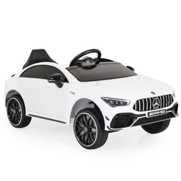 BO Mercedes-AMG CLA45 elektromos autó 4 motoros FEHÉR