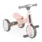 LEARN-to-Ride mini futóbicikli 3 kerekű tricikli, összecsukható PINK/rózsa