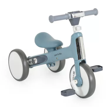   LEARN-to-Ride mini futóbicikli 3 kerekű tricikli, összecsukható KÉK
