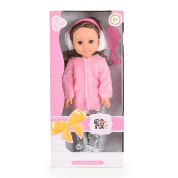 BABA 38cm hajasbaba téli ruhában