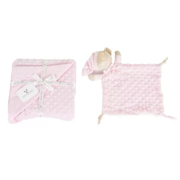 BENNIE takaró szundikendővel 75x100cm PINK