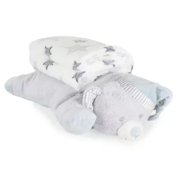 TAKARÓ Sleepy bear 90x75cm SZÜRKE