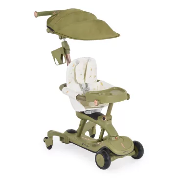   CORNET 6IN1 multifunkciós tricikli átalakítható rollerré ZÖLD