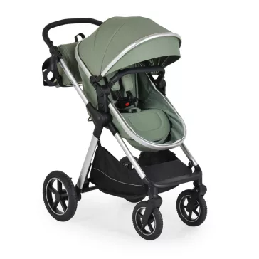  ALINA 2IN1 babakocsi SZETT átalakítható babakocsi+autós hordozó S.ZÖLD
