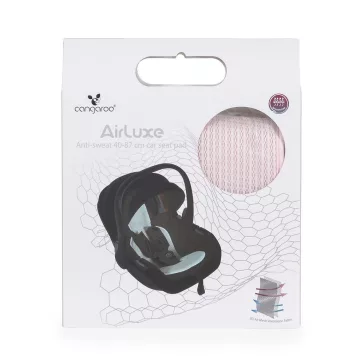   AIRLUXE autós hordozó párna, izzadásgátlós 40-87cm PINK