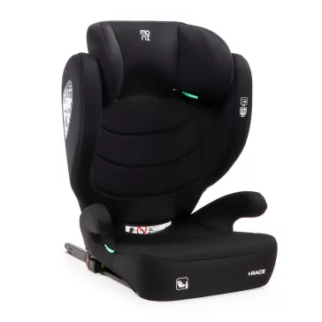   I-RACE autós ülés 100-150 cm ülésmagasítóvá alakítható FEKETE