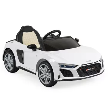 BO Audi R8 Spyder elektromos autó 105cm FEHÉR