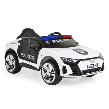   BO Audi RS e-tron 717 Police elektromos autó rendőrségi FEHÉR