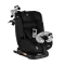i-MAXX autós ülés,  isofix, forgatható, 2 plüss+párna 40-150cm FEKETE