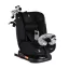 i-MAXX autós ülés,  isofix, forgatható, 2 plüss+párna 40-150cm FEKETE