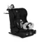 SECURITY autós ülés belső övvel, isofix, ajándék 2plüss+párna 76-150cm FEKETE
