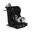 SECURITY autós ülés belső övvel, isofix, ajándék 2plüss+párna 76-150cm FEKETE