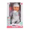 BABA 41 CM fiú baba elefántos ruha CSÍKOS BÉZS