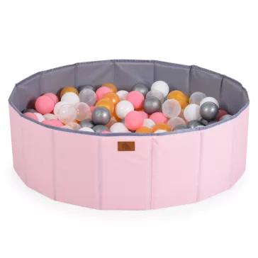 Labdamedence MELO 90 labdával összecsukható PINK