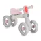 ROLLYBO mini futóbicikli 4 kerekű PINK