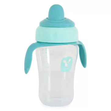 CUP csőrös itatópohár kiömlés mentes 270ml KÉK