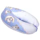 DOMBABY terhességi és szoptatós párna 30x120 cm KÉK CSILLAGOS