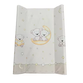 DOMBABY Pelenkázó lap puha vállas P70x50 cm Macis BÉZS