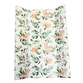 DOMBABY Pelenkázó lap kemény  M70x50 cm  ŐZIKE ZÖLD