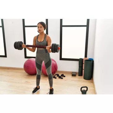   Állítható súlyzók 2x10 kg-os súlyzószett 20 kg-os rúd