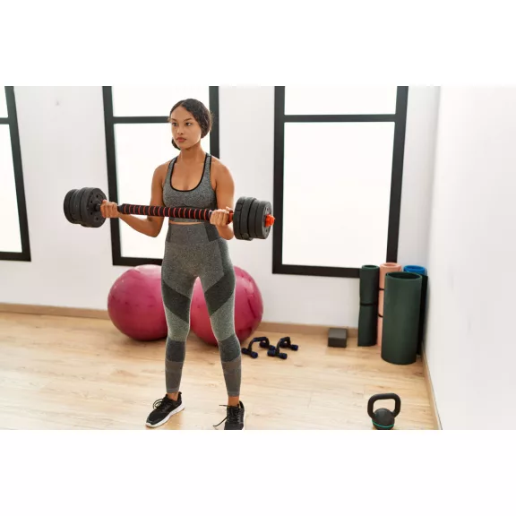 Állítható súlyzók 2x10 kg-os súlyzószett 20 kg-os rúd