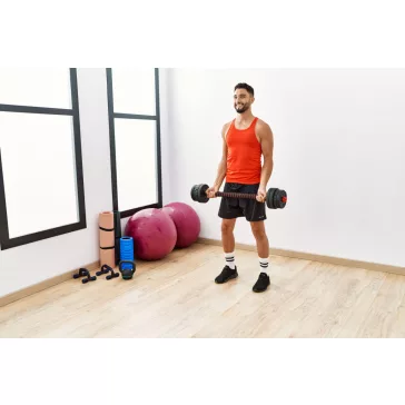  Állítható súlyzók 2x15 kg-os súlyzószett 30 kg-os rúd