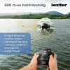 Etetőhajó X2 GPS hátrakidobós fekete