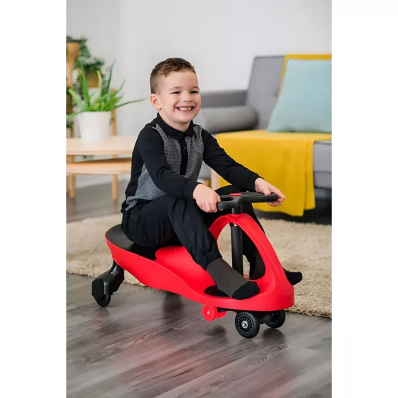 Bobo Car  jármű LED kerekek piros