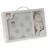 Gamberritos takaró - wellsoft 80x110cm - plüss játékkal, rágókával kék kutya 10617