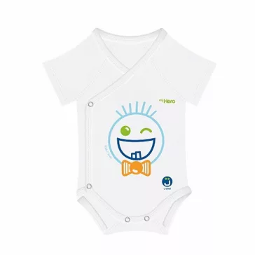   J Bimbi kombidressz koraszülött biopamut 44-62 cm My Hero 4 Season Boy 10743