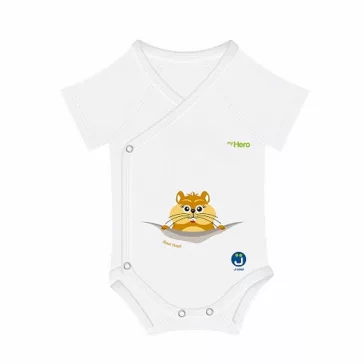   J Bimbi kombidressz koraszülött biopamut 44-62 cm My Hero 4 Season Boy 10747