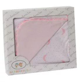 Gamberritos takaró pamut 80x80cm hold kék 10799
