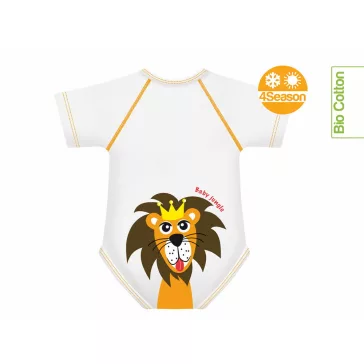   J Bimbi kombidressz 0-36 hó biopamut 4 Seasons Jungle Lion 10852