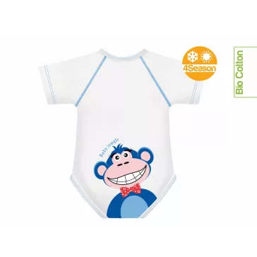   J Bimbi kombidressz 0-36 hó biopamut 4 Seasons Jungle Monkey 10853