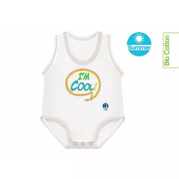 J Bimbi kombidressz 0-36 hó biopamut Summer I m Cool 10992