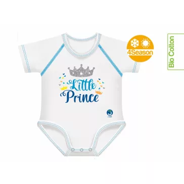  J Bimbi kombidressz 0-36 hó biopamut 4 Seasons Little Prince 10998