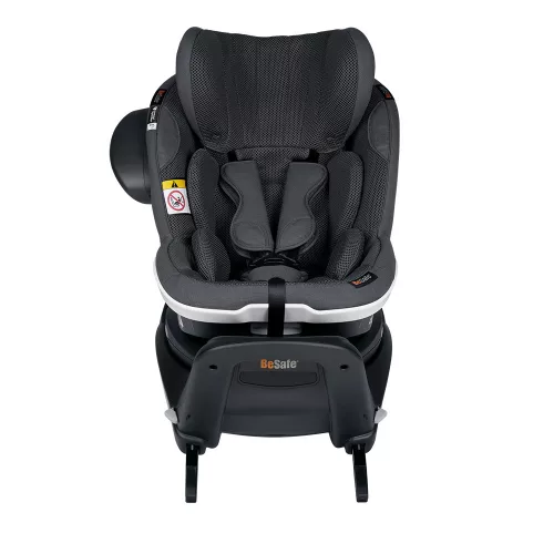 BeSafe gyerekülés iZi Turn M i-Size ISOfix 61-105 cm Anthracite Mesh