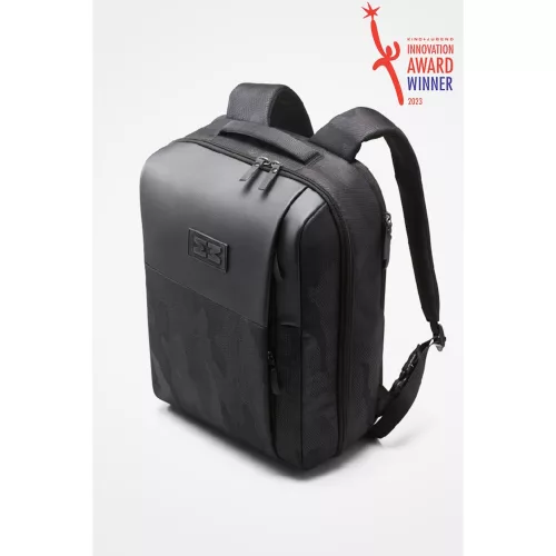 MiniMeis pelenkázó hátizsák és babarögzítõ hám étkezõszékhez Hero G5 Dusk Blue